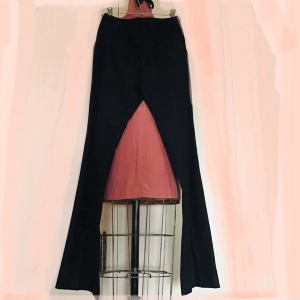 Gucci Gray Flannel Wool Low Rise Pants sz 40 - Picture 7 of 10